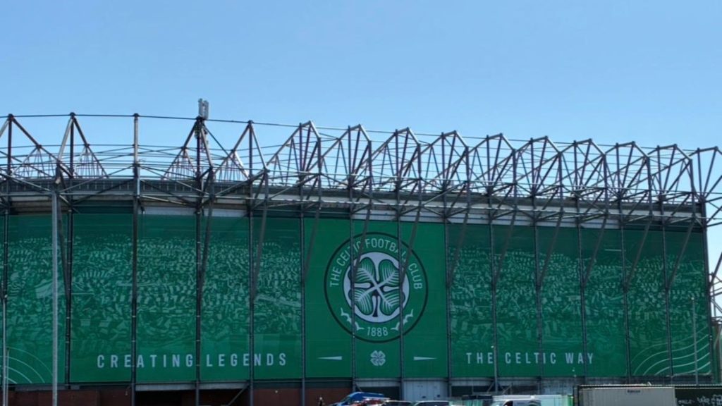 side image of celtic park ahead of a big European match